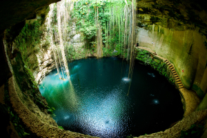 Ik-Kil Cenote, Chichen Itza, Mexico